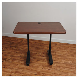 Alera® wholesale. Alera Valencia Series Training Table T-leg Base, 24 1-2w X 19 3-4d X 28 1-2h, Black. HSD Wholesale: Janitorial Supplies, Breakroom Supplies, Office Supplies.