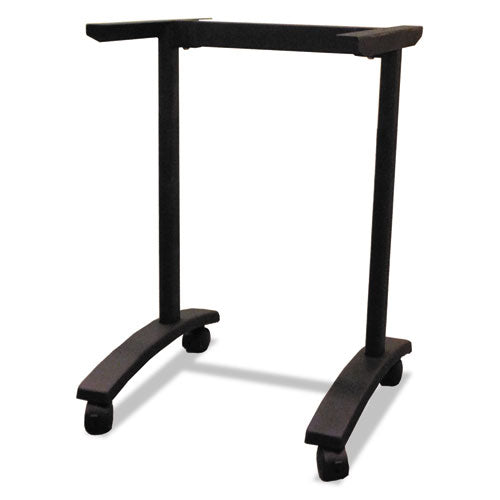 Alera® wholesale. Alera Valencia Series Training Table T-leg Base, 24 1-2w X 19 3-4d X 28 1-2h, Black. HSD Wholesale: Janitorial Supplies, Breakroom Supplies, Office Supplies.