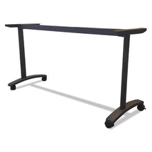 Load image into Gallery viewer, Alera® wholesale. Alera Valencia Series Training Table T-leg Base, 54w X 19 3-4d X 28 1-2h, Black. HSD Wholesale: Janitorial Supplies, Breakroom Supplies, Office Supplies.