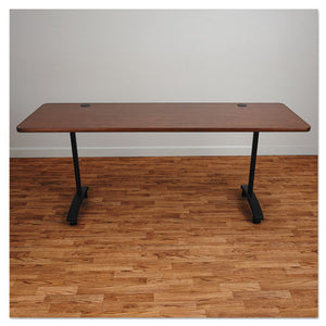 Alera® wholesale. Alera Valencia Series Training Table T-leg Base, 54w X 19 3-4d X 28 1-2h, Black. HSD Wholesale: Janitorial Supplies, Breakroom Supplies, Office Supplies.