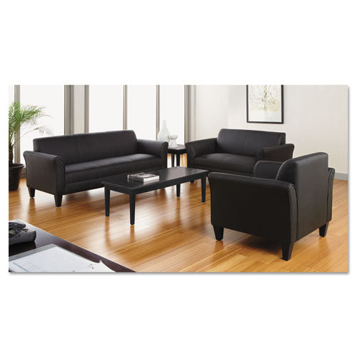 Alera® wholesale. Alera Valencia Series Occasional Table, Rectangle, 47 1-4w X 19 1-8d X 16 3-8h, Black. HSD Wholesale: Janitorial Supplies, Breakroom Supplies, Office Supplies.