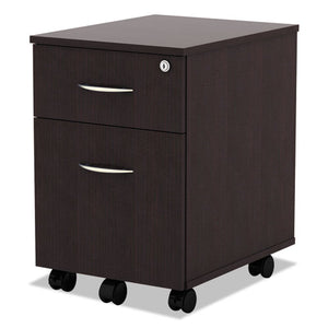 Alera® wholesale. Alera Valencia Series Mobile Box-file Pedestal, 15.88w X 19.13d X 22.88h, Espresso. HSD Wholesale: Janitorial Supplies, Breakroom Supplies, Office Supplies.