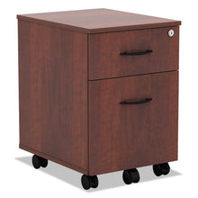 Load image into Gallery viewer, Alera® wholesale. Alera Valencia Series Mobile Box-file Pedestal, 15.88w X 19.13d X 22.88h, Medium Cherry. HSD Wholesale: Janitorial Supplies, Breakroom Supplies, Office Supplies.