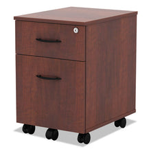 Load image into Gallery viewer, Alera® wholesale. Alera Valencia Series Mobile Box-file Pedestal, 15.88w X 19.13d X 22.88h, Medium Cherry. HSD Wholesale: Janitorial Supplies, Breakroom Supplies, Office Supplies.