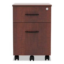 Load image into Gallery viewer, Alera® wholesale. Alera Valencia Series Mobile Box-file Pedestal, 15.88w X 19.13d X 22.88h, Medium Cherry. HSD Wholesale: Janitorial Supplies, Breakroom Supplies, Office Supplies.