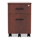 Alera® wholesale. Alera Valencia Series Mobile Box-file Pedestal, 15.88w X 19.13d X 22.88h, Medium Cherry. HSD Wholesale: Janitorial Supplies, Breakroom Supplies, Office Supplies.