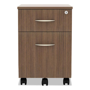 Alera® wholesale. Alera Valencia Series Mobile Box-file Pedestal, 15.88w X 19.13d X 22.88h, Walnut. HSD Wholesale: Janitorial Supplies, Breakroom Supplies, Office Supplies.