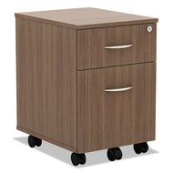 Alera® wholesale. Alera Valencia Series Mobile Box-file Pedestal, 15.88w X 19.13d X 22.88h, Walnut. HSD Wholesale: Janitorial Supplies, Breakroom Supplies, Office Supplies.