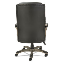 Load image into Gallery viewer, Alera® wholesale. Alera Veon Series Executive High-back Bonded Leather Chair, Supports Up To 275 Lbs, Black Seat-black Back, Graphite Base. HSD Wholesale: Janitorial Supplies, Breakroom Supplies, Office Supplies.