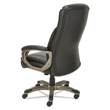 Load image into Gallery viewer, Alera® wholesale. Alera Veon Series Executive High-back Bonded Leather Chair, Supports Up To 275 Lbs, Black Seat-black Back, Graphite Base. HSD Wholesale: Janitorial Supplies, Breakroom Supplies, Office Supplies.