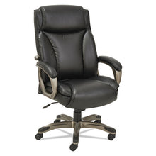 Load image into Gallery viewer, Alera® wholesale. Alera Veon Series Executive High-back Bonded Leather Chair, Supports Up To 275 Lbs, Black Seat-black Back, Graphite Base. HSD Wholesale: Janitorial Supplies, Breakroom Supplies, Office Supplies.