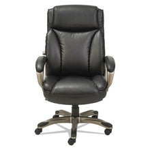 Load image into Gallery viewer, Alera® wholesale. Alera Veon Series Executive High-back Bonded Leather Chair, Supports Up To 275 Lbs, Black Seat-black Back, Graphite Base. HSD Wholesale: Janitorial Supplies, Breakroom Supplies, Office Supplies.