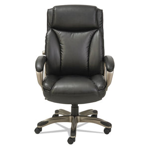 Alera® wholesale. Alera Veon Series Executive High-back Bonded Leather Chair, Supports Up To 275 Lbs, Black Seat-black Back, Graphite Base. HSD Wholesale: Janitorial Supplies, Breakroom Supplies, Office Supplies.