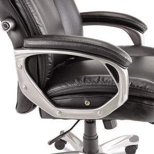 Alera® wholesale. Alera Veon Series Executive High-back Bonded Leather Chair, Supports Up To 275 Lbs, Black Seat-black Back, Graphite Base. HSD Wholesale: Janitorial Supplies, Breakroom Supplies, Office Supplies.