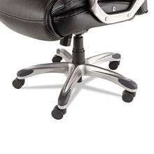 Load image into Gallery viewer, Alera® wholesale. Alera Veon Series Executive High-back Bonded Leather Chair, Supports Up To 275 Lbs, Black Seat-black Back, Graphite Base. HSD Wholesale: Janitorial Supplies, Breakroom Supplies, Office Supplies.