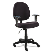 Load image into Gallery viewer, Alera® wholesale. Alera Essentia Series Swivel Task Chair With Adjustable Arms, Supports Up To 275 Lbs, Black Seat-black Back, Black Base. HSD Wholesale: Janitorial Supplies, Breakroom Supplies, Office Supplies.