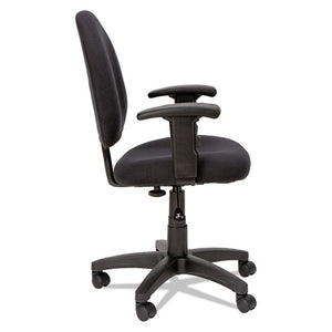 Alera® wholesale. Alera Essentia Series Swivel Task Chair With Adjustable Arms, Supports Up To 275 Lbs, Black Seat-black Back, Black Base. HSD Wholesale: Janitorial Supplies, Breakroom Supplies, Office Supplies.