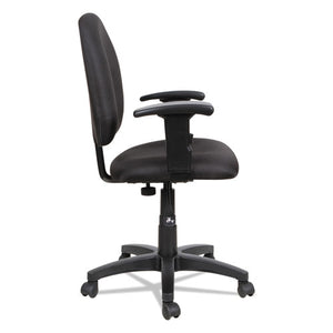 Alera® wholesale. Alera Essentia Series Swivel Task Chair With Adjustable Arms, Supports Up To 275 Lbs, Black Seat-black Back, Black Base. HSD Wholesale: Janitorial Supplies, Breakroom Supplies, Office Supplies.