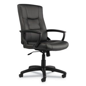 Alera® wholesale. Alera Yr Series Executive High-back Swivel-tilt Bonded Leather Chair, Supports Up To 275 Lbs, Black Seat-back, Black Base. HSD Wholesale: Janitorial Supplies, Breakroom Supplies, Office Supplies.