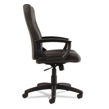 Load image into Gallery viewer, Alera® wholesale. Alera Yr Series Executive High-back Swivel-tilt Bonded Leather Chair, Supports Up To 275 Lbs, Black Seat-back, Black Base. HSD Wholesale: Janitorial Supplies, Breakroom Supplies, Office Supplies.