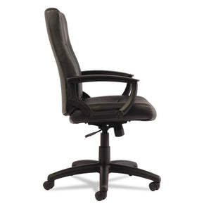 Alera® wholesale. Alera Yr Series Executive High-back Swivel-tilt Bonded Leather Chair, Supports Up To 275 Lbs, Black Seat-back, Black Base. HSD Wholesale: Janitorial Supplies, Breakroom Supplies, Office Supplies.