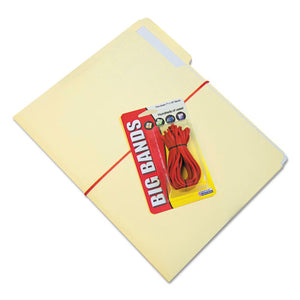 Alliance® wholesale. Big Bands Rubber Bands, Size 117b, 0.06" Gauge, Red, 12-pack. HSD Wholesale: Janitorial Supplies, Breakroom Supplies, Office Supplies.