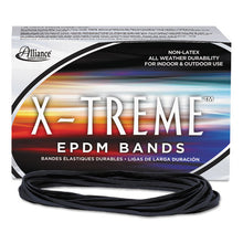 Load image into Gallery viewer, Alliance® wholesale. X-treme Rubber Bands, Size 117b, 0.08&quot; Gauge, Black, 1 Lb Box, 200-box. HSD Wholesale: Janitorial Supplies, Breakroom Supplies, Office Supplies.