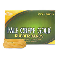 Alliance® wholesale. Pale Crepe Gold Rubber Bands, Size 64, 0.04