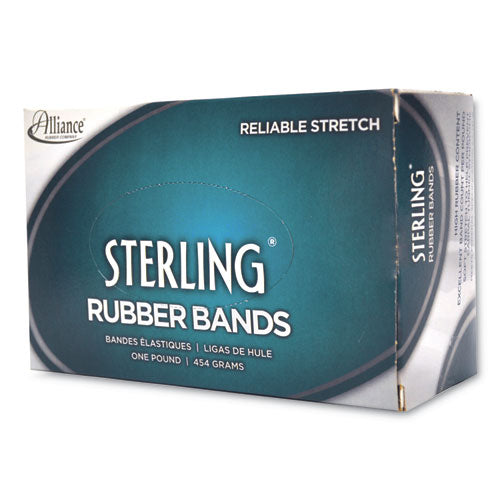 Alliance® wholesale. Sterling Rubber Bands, Size 16, 0.03" Gauge, Crepe, 1 Lb Box, 2,300-box. HSD Wholesale: Janitorial Supplies, Breakroom Supplies, Office Supplies.