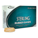 Alliance® wholesale. Sterling Rubber Bands, Size 16, 0.03" Gauge, Crepe, 1 Lb Box, 2,300-box. HSD Wholesale: Janitorial Supplies, Breakroom Supplies, Office Supplies.