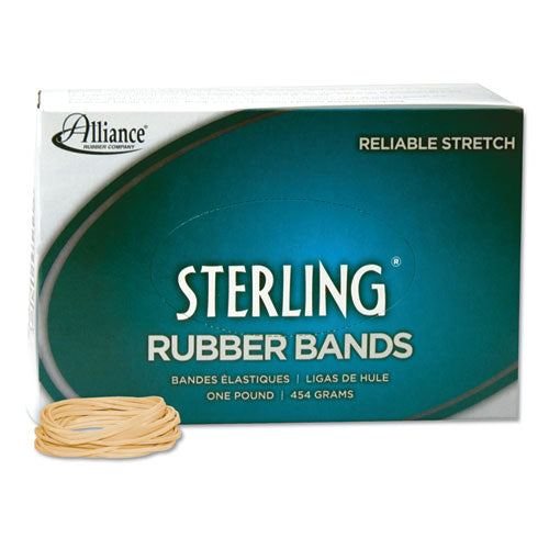 Alliance® wholesale. Sterling Rubber Bands, Size 16, 0.03" Gauge, Crepe, 1 Lb Box, 2,300-box. HSD Wholesale: Janitorial Supplies, Breakroom Supplies, Office Supplies.