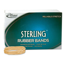 Load image into Gallery viewer, Alliance® wholesale. Sterling Rubber Bands, Size 19, 0.03&quot; Gauge, Crepe, 1 Lb Box, 1,700-box. HSD Wholesale: Janitorial Supplies, Breakroom Supplies, Office Supplies.