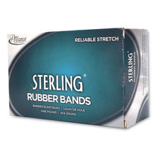 Load image into Gallery viewer, Alliance® wholesale. Sterling Rubber Bands, Size 19, 0.03&quot; Gauge, Crepe, 1 Lb Box, 1,700-box. HSD Wholesale: Janitorial Supplies, Breakroom Supplies, Office Supplies.