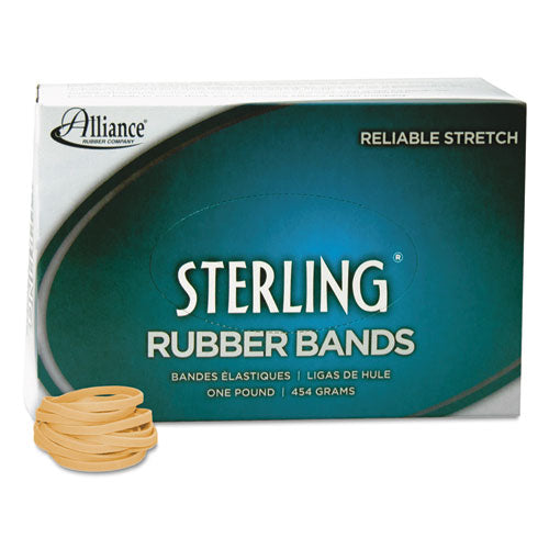 Alliance® wholesale. Sterling Rubber Bands, Size 30, 0.03" Gauge, Crepe, 1 Lb Box, 1,500-box. HSD Wholesale: Janitorial Supplies, Breakroom Supplies, Office Supplies.