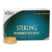 Load image into Gallery viewer, Alliance® wholesale. Sterling Rubber Bands, Size 31, 0.03&quot; Gauge, Crepe, 1 Lb Box, 1,200-box. HSD Wholesale: Janitorial Supplies, Breakroom Supplies, Office Supplies.