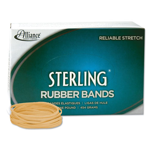 Alliance® wholesale. Sterling Rubber Bands, Size 33, 0.03" Gauge, Crepe, 1 Lb Box, 850-box. HSD Wholesale: Janitorial Supplies, Breakroom Supplies, Office Supplies.