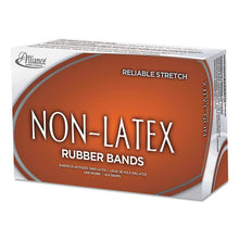 Load image into Gallery viewer, Alliance® wholesale. Non-latex Rubber Bands, Size 117b, 0.04&quot; Gauge, Orange, 1 Lb Box, 250-box. HSD Wholesale: Janitorial Supplies, Breakroom Supplies, Office Supplies.