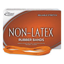 Alliance® wholesale. Non-latex Rubber Bands, Size 117b, 0.04" Gauge, Orange, 1 Lb Box, 250-box. HSD Wholesale: Janitorial Supplies, Breakroom Supplies, Office Supplies.