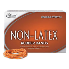 Load image into Gallery viewer, Alliance® wholesale. Non-latex Rubber Bands, Size 19, 0.04&quot; Gauge, Orange, 1 Lb Box, 1,440-box. HSD Wholesale: Janitorial Supplies, Breakroom Supplies, Office Supplies.