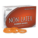 Alliance® wholesale. Non-latex Rubber Bands, Size 54 (assorted), 0.04" Gauge, Orange, 1 Lb Box. HSD Wholesale: Janitorial Supplies, Breakroom Supplies, Office Supplies.