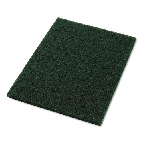 Americo® wholesale. Scrubbing Pads, 14" X 20", Green, 5-carton. HSD Wholesale: Janitorial Supplies, Breakroom Supplies, Office Supplies.