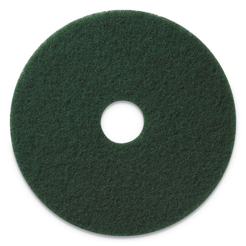 Americo® wholesale. Scrubbing Pads, 17" Diameter, Green, 5-ct. HSD Wholesale: Janitorial Supplies, Breakroom Supplies, Office Supplies.