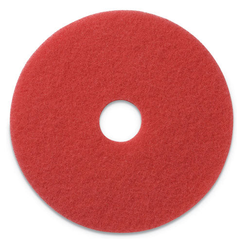 Americo® wholesale. Buffing Pads, 13" Diameter, Red, 5-ct. HSD Wholesale: Janitorial Supplies, Breakroom Supplies, Office Supplies.