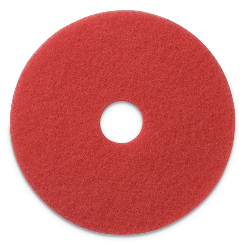 Americo® wholesale. Buffing Pads, 14" Diameter, Red, 5-ct. HSD Wholesale: Janitorial Supplies, Breakroom Supplies, Office Supplies.