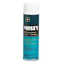 Load image into Gallery viewer, Misty® wholesale. Disinfectant Foam Cleaner, Fresh Scent, 19 Oz Aerosol Spray, 12-carton. HSD Wholesale: Janitorial Supplies, Breakroom Supplies, Office Supplies.