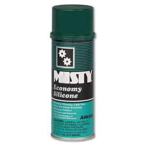 Misty® wholesale. Economy Silicone Spray Lubricant, Aerosol Can, 11oz, 12-carton. HSD Wholesale: Janitorial Supplies, Breakroom Supplies, Office Supplies.