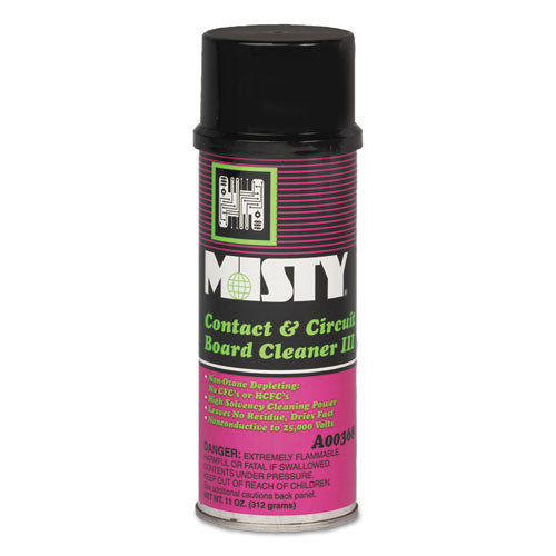 Misty® wholesale. Contact And Circuit Board Cleaner Iii, 16 Oz Aerosol Spray, 12-carton. HSD Wholesale: Janitorial Supplies, Breakroom Supplies, Office Supplies.