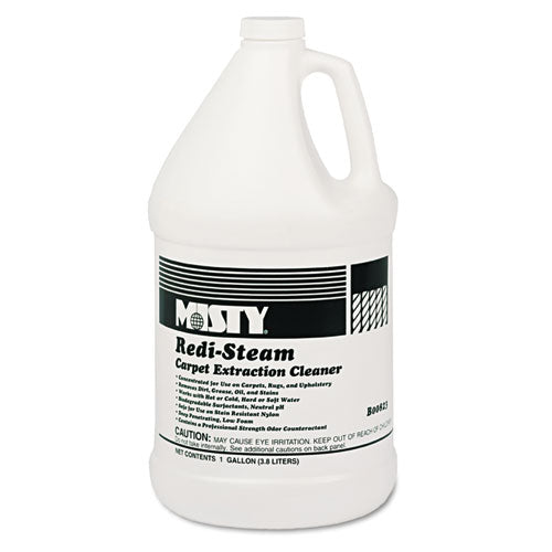 Misty® wholesale. Redi-steam Carpet Cleaner, Pleasant Scent, 1 Gal Bottle, 4-carton. HSD Wholesale: Janitorial Supplies, Breakroom Supplies, Office Supplies.