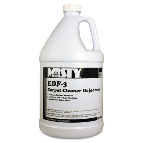 Misty® wholesale. Edf-3 Carpet Cleaner Defoamer, 1 Gal Bottle, 4-carton. HSD Wholesale: Janitorial Supplies, Breakroom Supplies, Office Supplies.