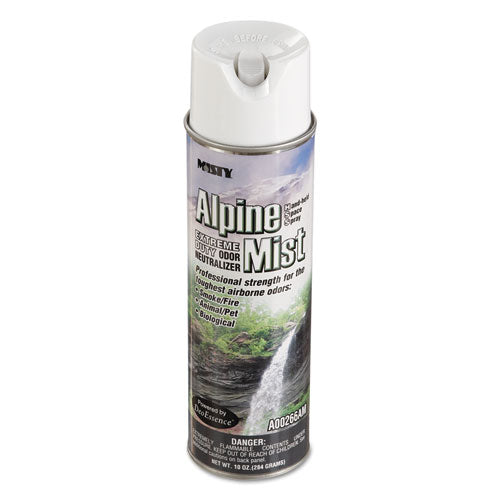 Misty® wholesale. Hand-held Odor Neutralizer, Alpine Mist, 10 Oz Aerosol, 12-carton. HSD Wholesale: Janitorial Supplies, Breakroom Supplies, Office Supplies.